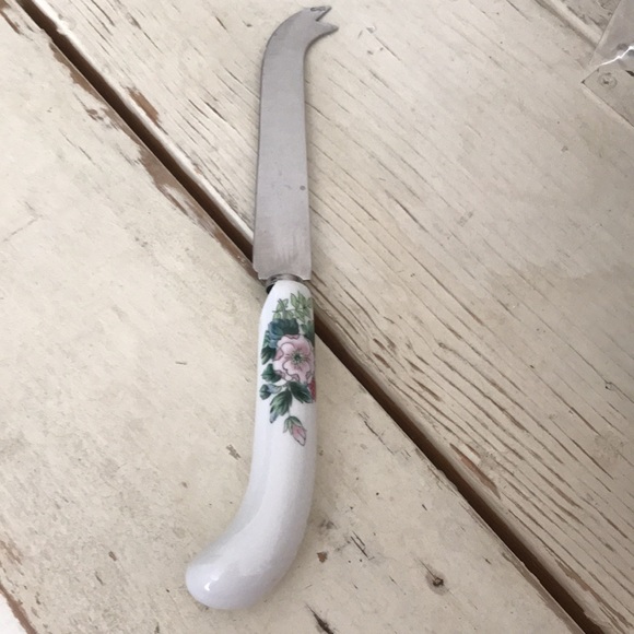 Serving, Cheese, Charcuterie Plate w/knife Flowers and Berries: Andrea by Sadek - Picture 3 of 5